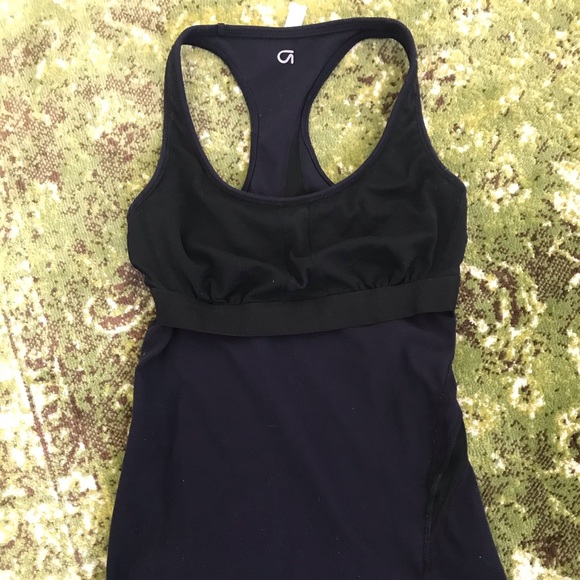 Gap racer back navy/black workout tank, XS - Picture 11 of 11
